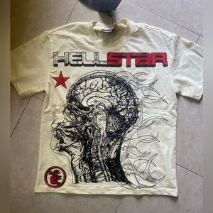 Cream Graphic T-Shirt